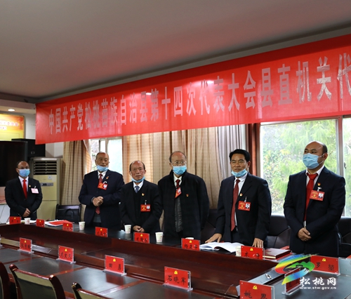 ​縣委書記龍群躍率隊(duì)赴各代表團(tuán)討論點(diǎn)看望代表