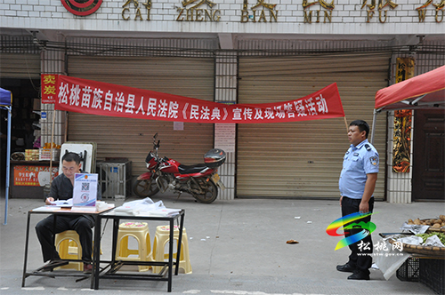 【我為群眾辦實事】松桃法院：盡職履職  堅守為民初心