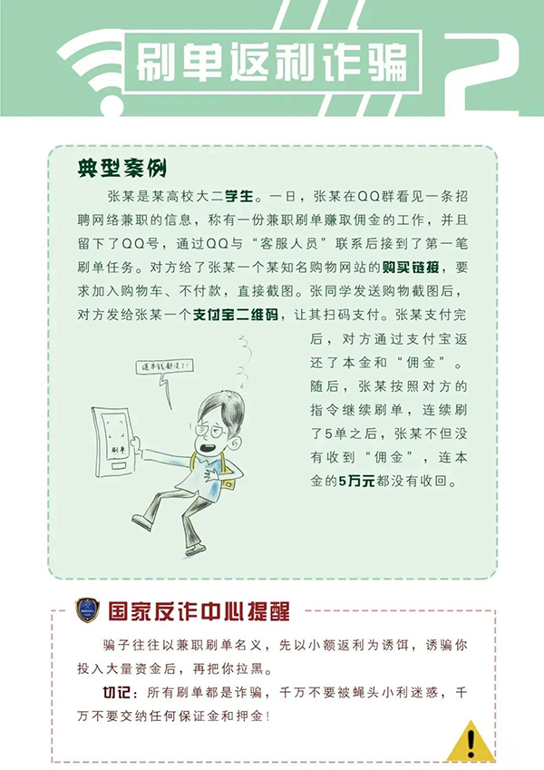 防范電信網(wǎng)絡(luò)詐騙宣傳手冊（二）