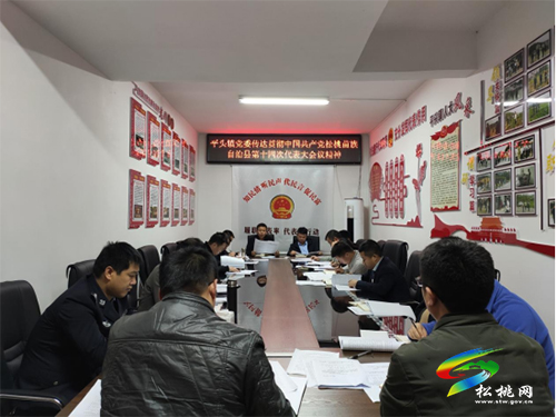 平頭鎮(zhèn)黨委傳達學(xué)習(xí)縣第十四次黨代會精神