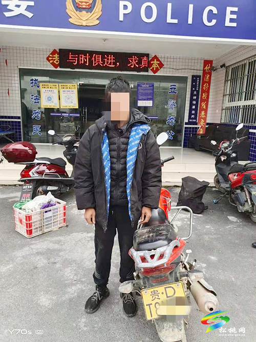 無證還開套牌車　松桃公安交警查你沒商量