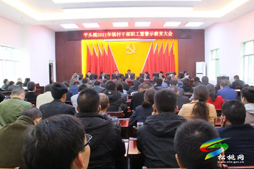 平頭鎮(zhèn)召開2021年鎮(zhèn)村干部職工暨警示教育大會
