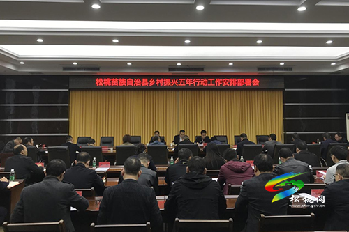 松桃召開鄉(xiāng)村振興五年行動(dòng)工作安排部署會