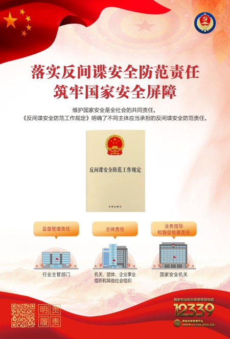反間諜安全防范，從你我做起
