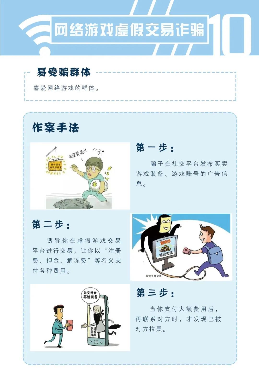 防范電信網絡詐騙宣傳手冊（十）
