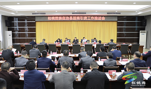 松桃苗族自治縣招商引資工作推進(jìn)會(huì)議召開