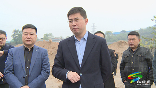 潘攀來松桃督導(dǎo)金地錳渣庫治理工作