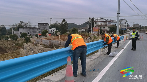 松桃2021年第一批國(guó)省干線公路路面修復(fù)養(yǎng)護(hù)主體工程竣工