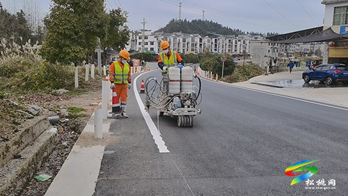 松桃2021年第一批國(guó)省干線公路路面修復(fù)養(yǎng)護(hù)主體工程竣工