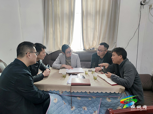 廖東梅到太平營街道指導村（居）民委員會換屆工作