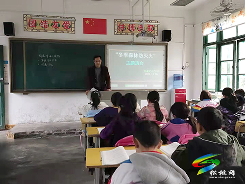 寨英鎮(zhèn)落滿完小開展冬季森林防火安全教育活動(dòng)