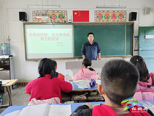 寨英鎮(zhèn)落滿完小開展冬季森林防火安全教育活動(dòng)