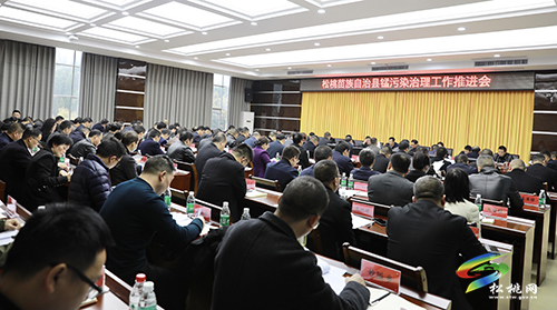 松桃苗族自治縣錳污染治理工作推進(jìn)會召開