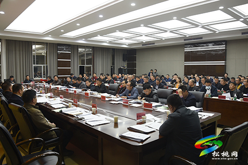 松桃苗族自治縣十六屆人民政府第六十次常務會議召開