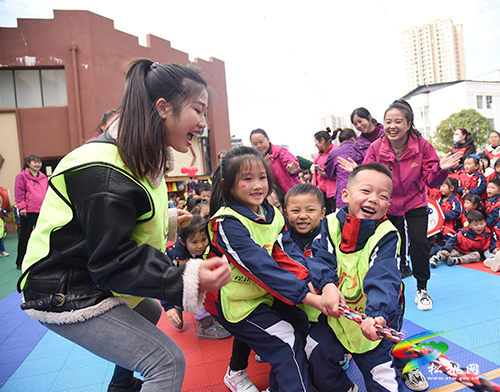 松桃實驗幼兒園舉辦第30屆運動會
