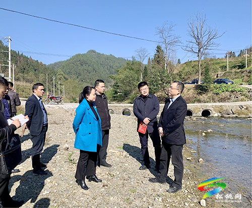 任廷浬到松桃甘龍河流域開展巡河