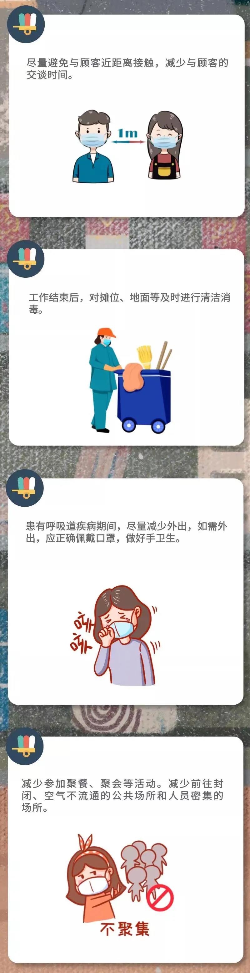 新冠肺炎疫情常態(tài)化防控防護(hù)指南之售貨員篇