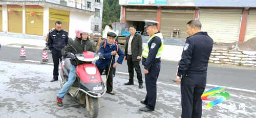 普覺鎮(zhèn)開展冬季道路交通專項整治行動