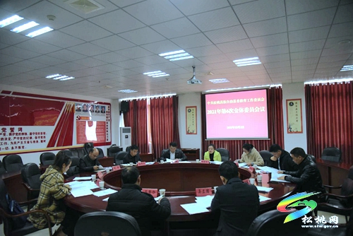 中共松桃苗族自治縣委教育工作委員會2021年第六次委員會議召開