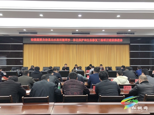 松桃召開山水林田湖草沙一體化保護(hù)和生態(tài)修復(fù)工程項(xiàng)目建設(shè)推進(jìn)會(huì)