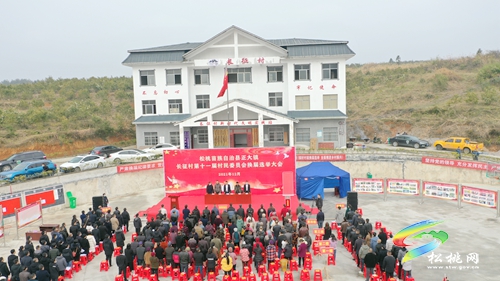 正大鎮(zhèn)長(zhǎng)征村第十一屆村民委員會(huì)換屆選舉大會(huì)順利召開