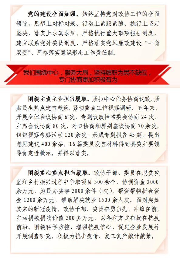 【聚焦“兩會”】一圖看懂中國人民政治協(xié)商會議第十五屆松桃苗族自治縣委員會第一次會議常委會工作報告