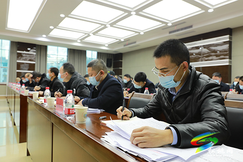 中共松桃苗族自治縣第十四屆委員會2021年第7次常委會召開