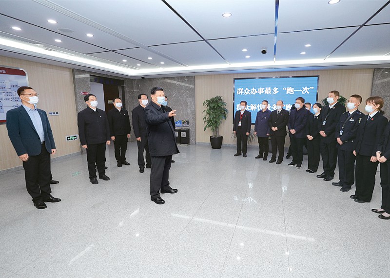 堅定不移走中國特色社會主義法治道路 為全面建設(shè)社會主義現(xiàn)代化國家提供有力法治保障