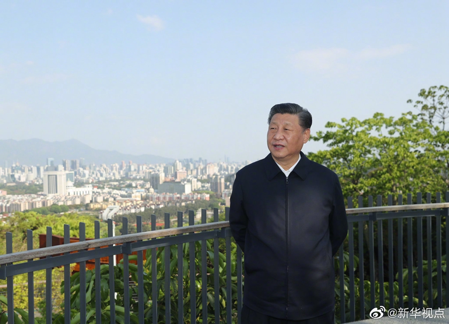 習(xí)近平在福州考察調(diào)研