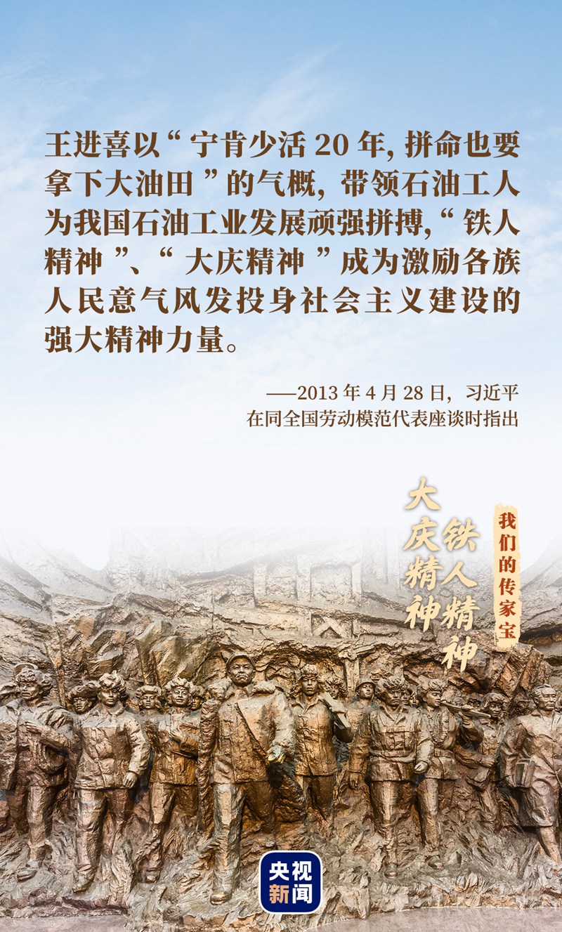 我們的傳家寶丨大慶精神、鐵人精神