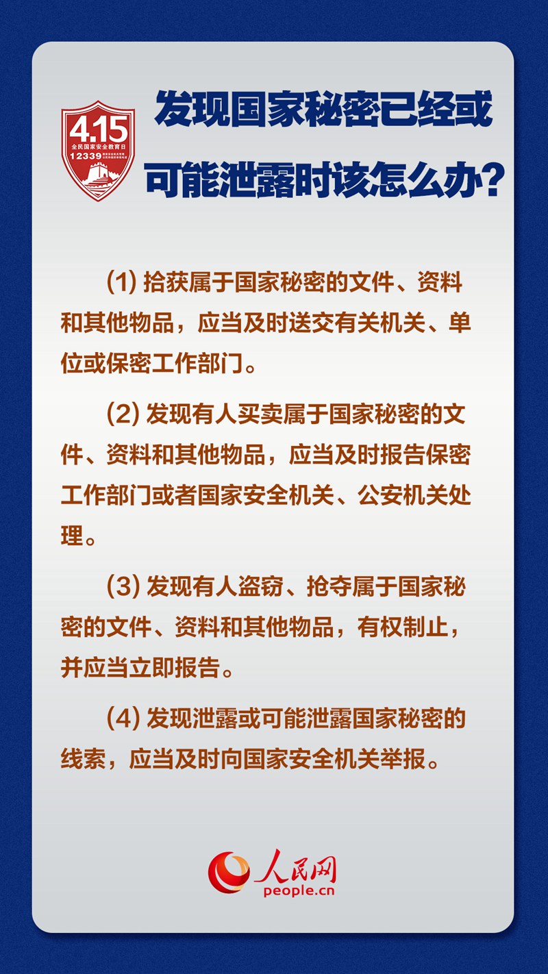 這些知識(shí)點(diǎn)關(guān)乎國(guó)家安全 一起來(lái)學(xué)習(xí)