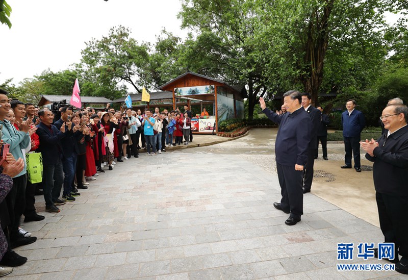 習近平在廣西考察時強調(diào) 解放思想深化改革凝心聚力擔當實干 建設(shè)新時代中國特色社會主義壯美廣西