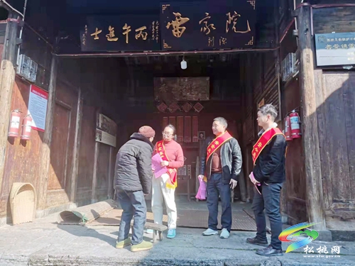 松桃： 冬季消防宣傳不松勁