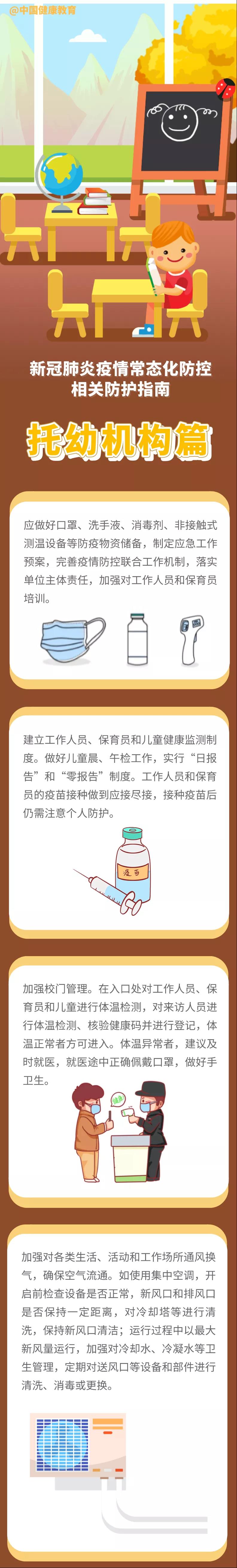 新冠肺炎疫情常態(tài)化防控防護(hù)指南|托幼機(jī)構(gòu)篇