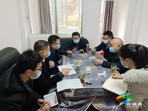 龍群躍到盤(pán)石長(zhǎng)坪調(diào)研督導(dǎo)疫情防控、節(jié)前安全生產(chǎn)等工作