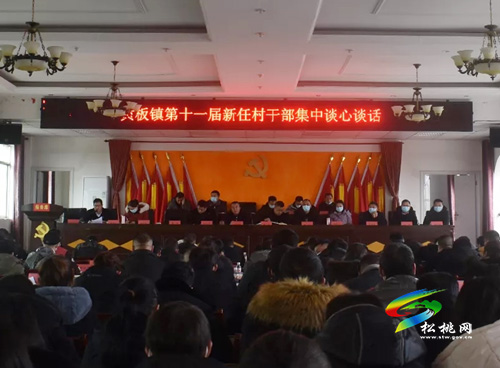 黃板鎮(zhèn)召開新任村“兩委”干部集中談心談話會