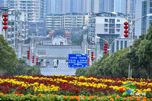 松桃：燈籠高掛　年味漸濃