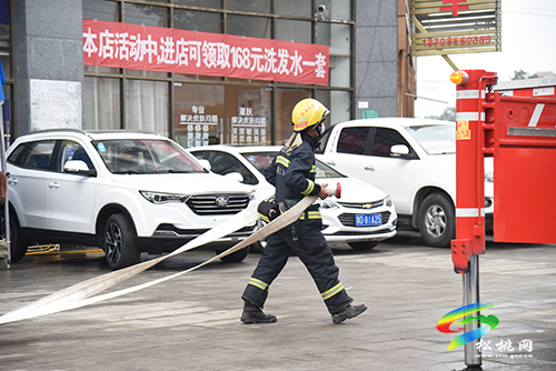 消防救援大隊：開展高層建筑測試 成功“救”出消防通道