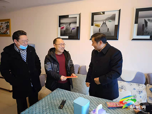 石敏開展春節(jié)走訪慰問活動(dòng)