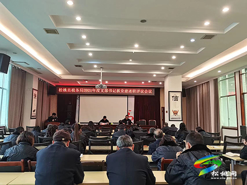 松桃稅務(wù)局召開2021年度支部書記抓黨建工作述職評(píng)議會(huì)