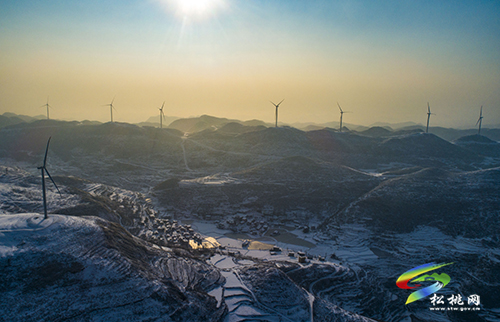 松桃：雪景美如畫