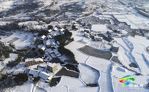 松桃：雪景美如畫