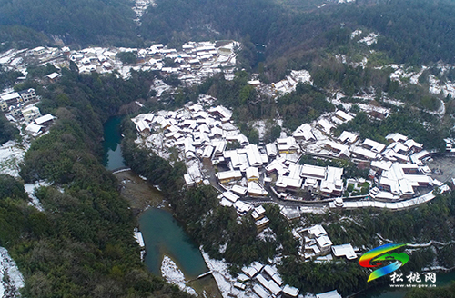 松桃：雪景美如畫