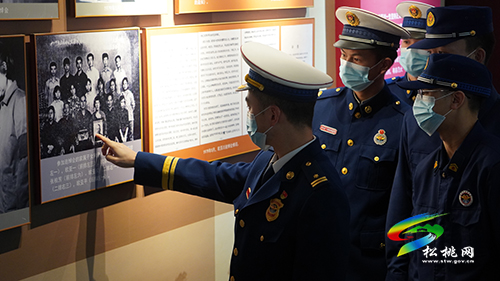 “不忘來時路 奮進新征程”--縣消防救援大隊開展愛國主義主題教育活動
