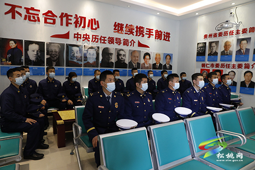 “不忘來時路 奮進新征程”--縣消防救援大隊開展愛國主義主題教育活動