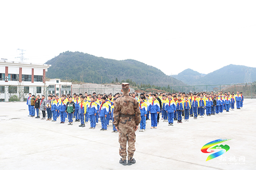 松桃：軍營文化進(jìn)校園 國防教育展風(fēng)采
