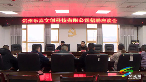 貴州樂(lè)嘉文創(chuàng)科技有限公司招聘座談會(huì)召開(kāi)