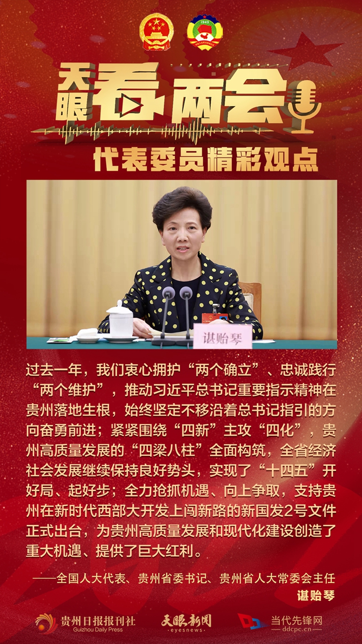 貴州代表委員“好聲音”合輯！哪句戳中你？