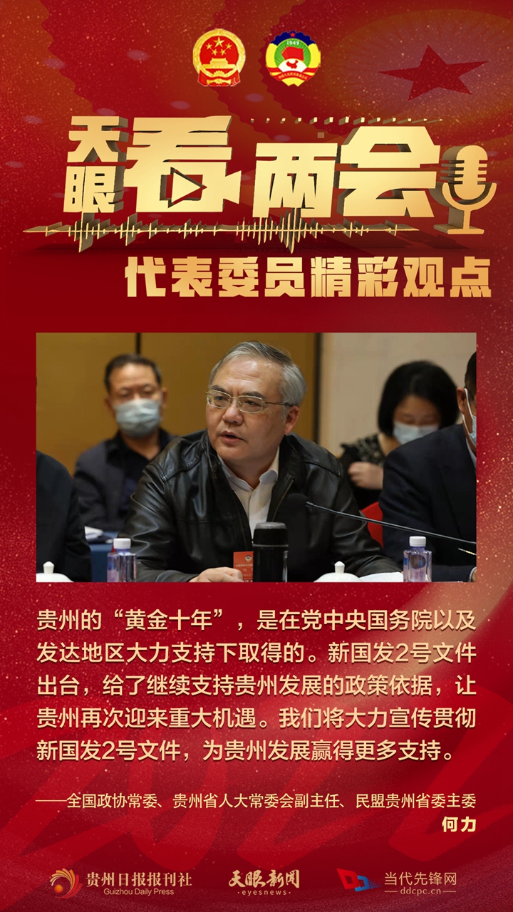 貴州代表委員“好聲音”合輯！哪句戳中你？