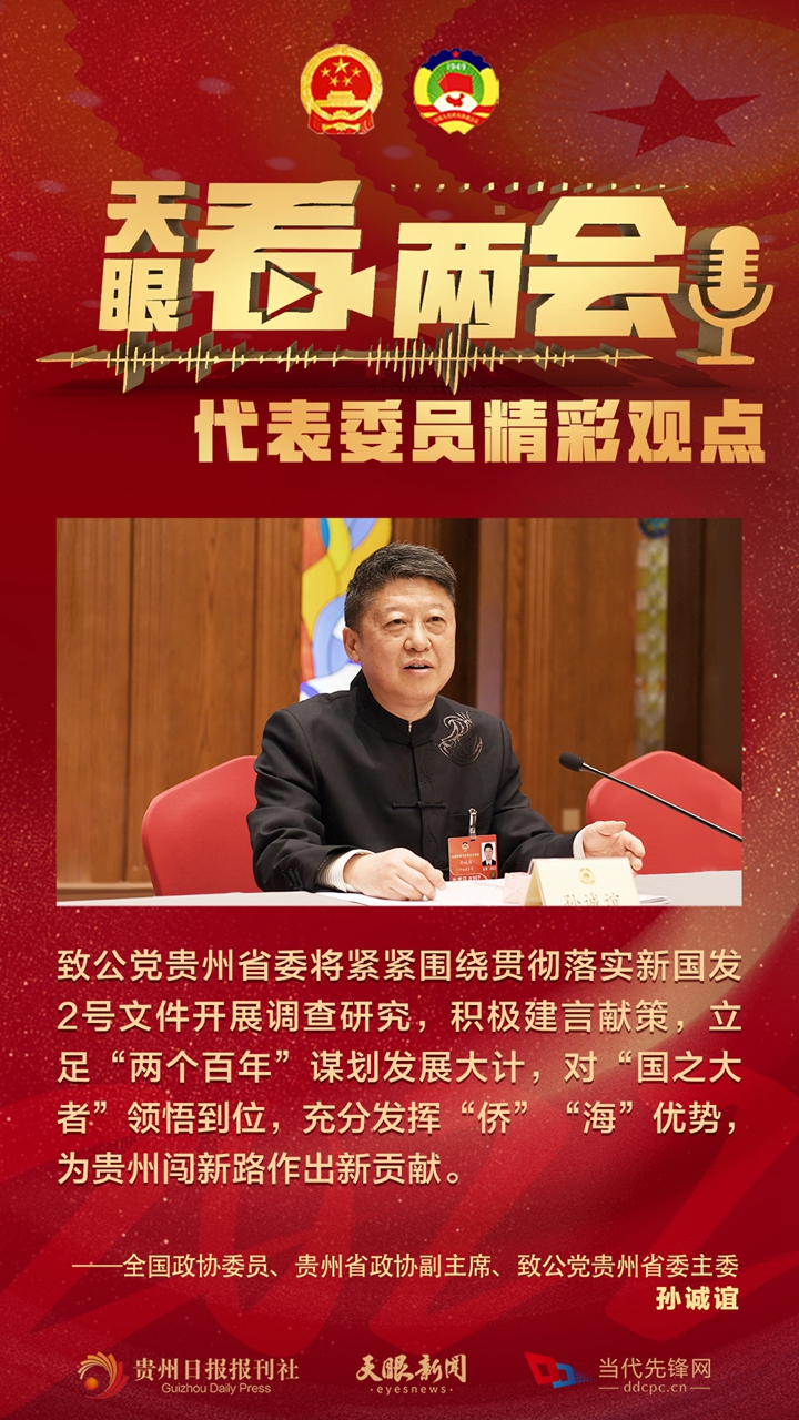 貴州代表委員“好聲音”合輯！哪句戳中你？